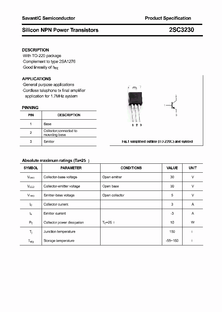 2SC3230_4872237.PDF Datasheet