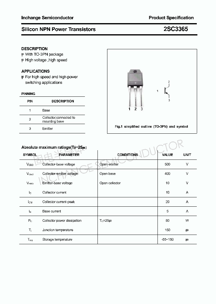 2SC3365_4310827.PDF Datasheet