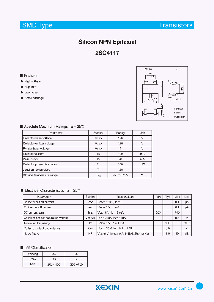 2SC4117_4281677.PDF Datasheet