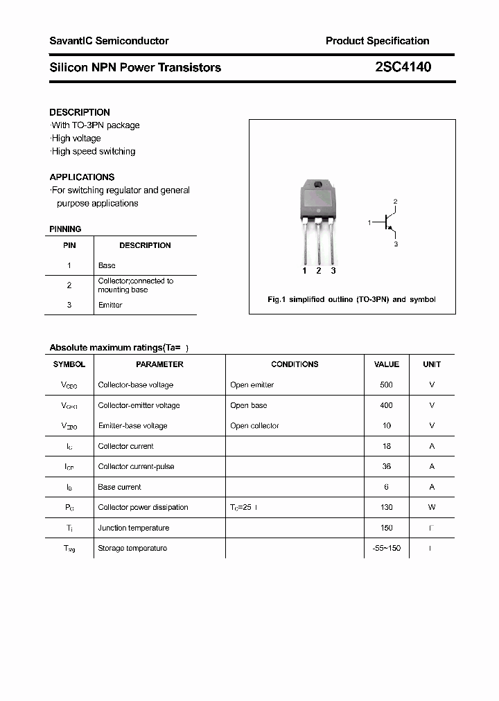 2SC4140_4380495.PDF Datasheet