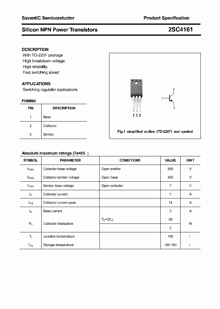 2SC4161_4634854.PDF Datasheet