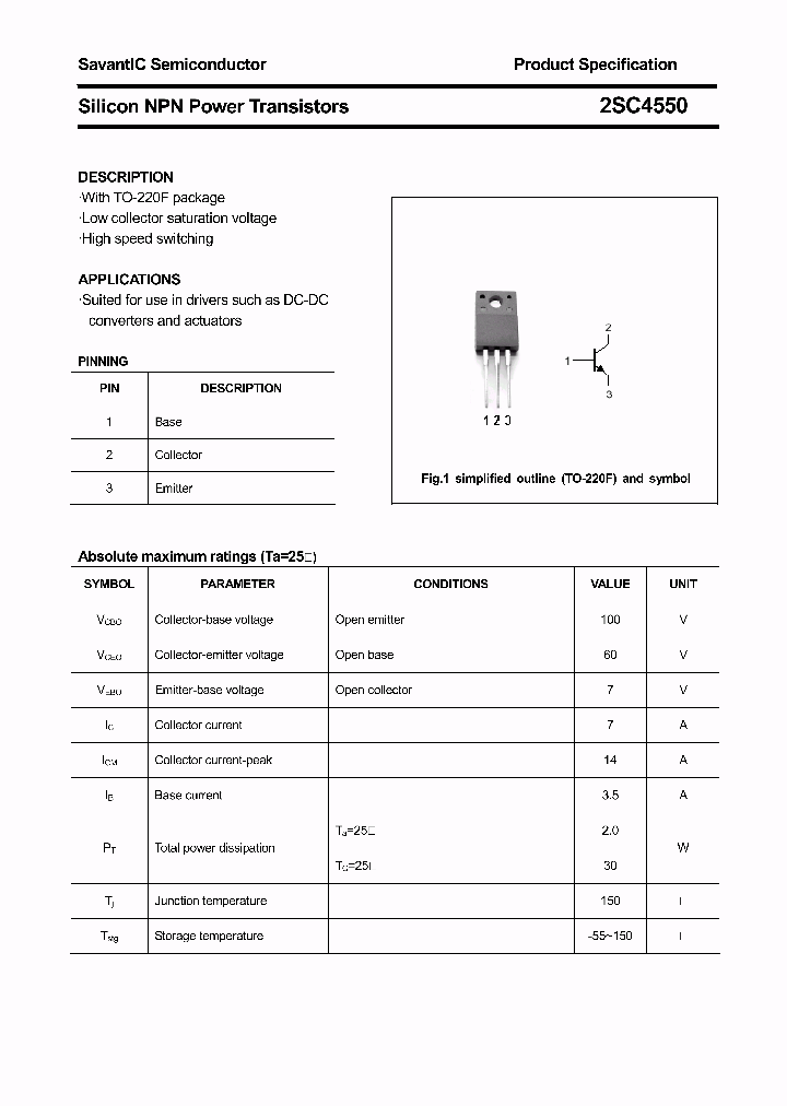 2SC4550_4698197.PDF Datasheet
