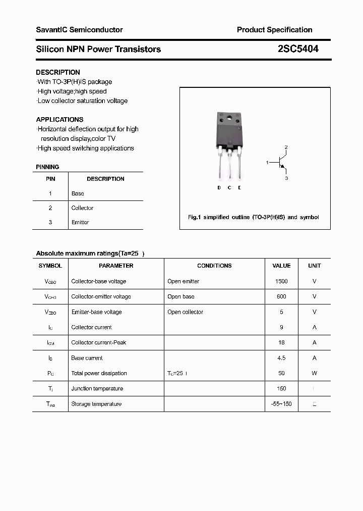 2SC5404_4810299.PDF Datasheet