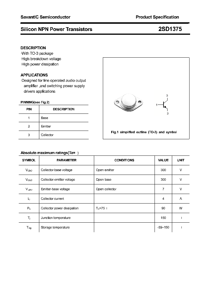 2SD1375_4629930.PDF Datasheet