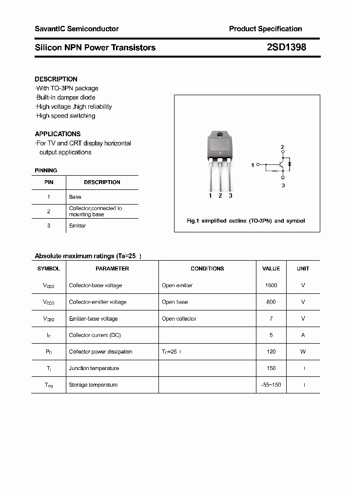 2SD1398_4411483.PDF Datasheet