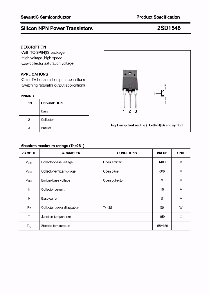 2SD1548_4408835.PDF Datasheet