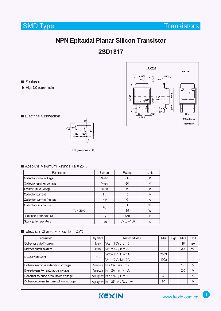 2SD1817_4377183.PDF Datasheet