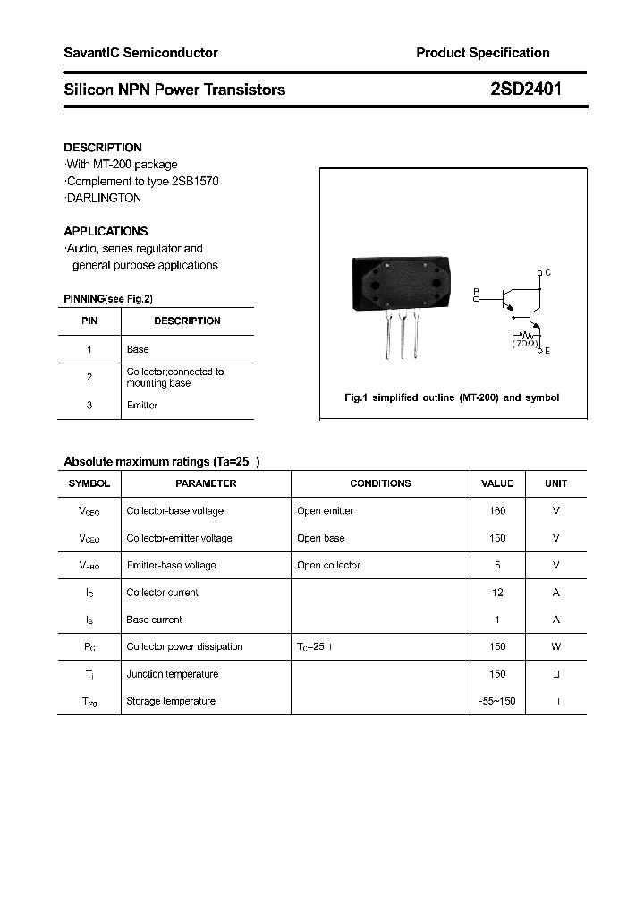 2SD2401_4377185.PDF Datasheet