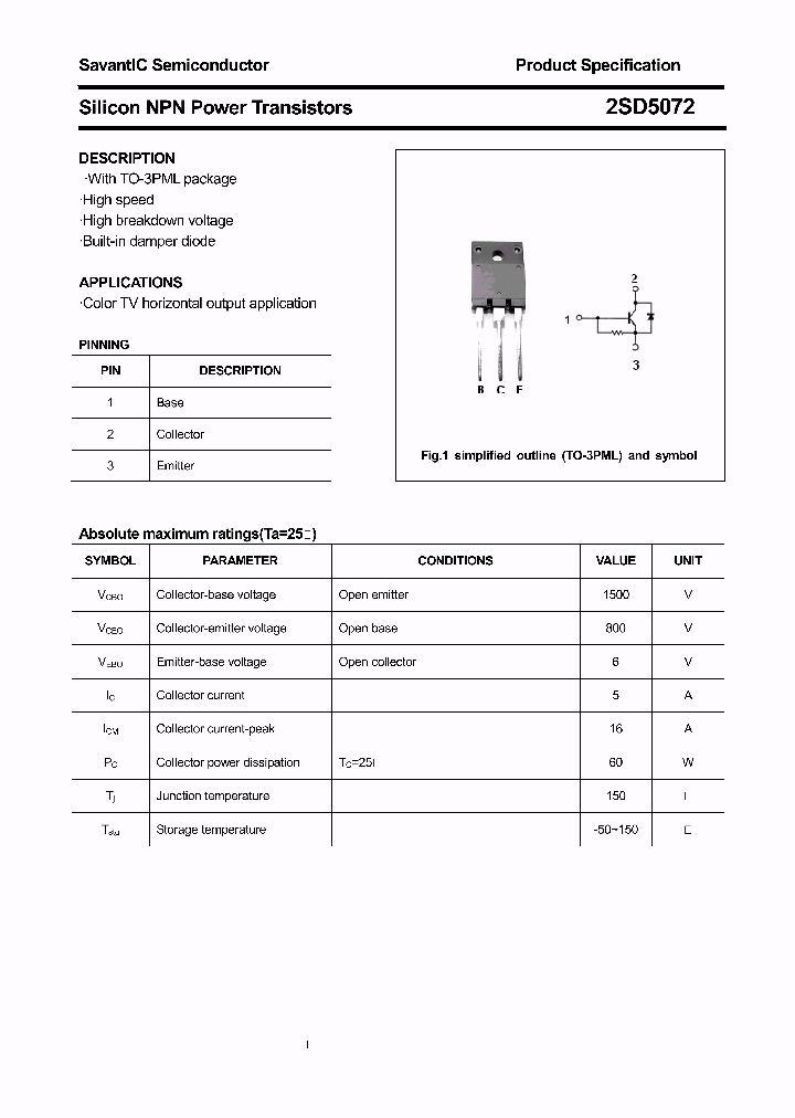 2SD5072_4421409.PDF Datasheet