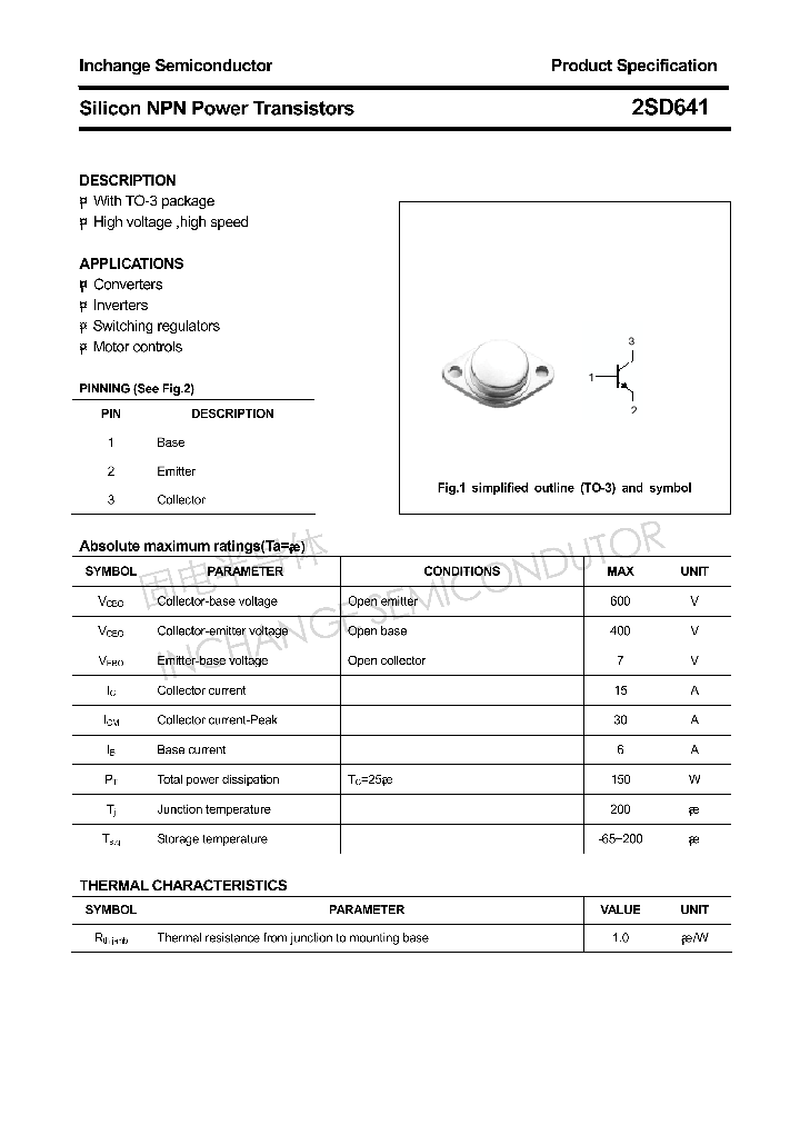 2SD641_4353273.PDF Datasheet