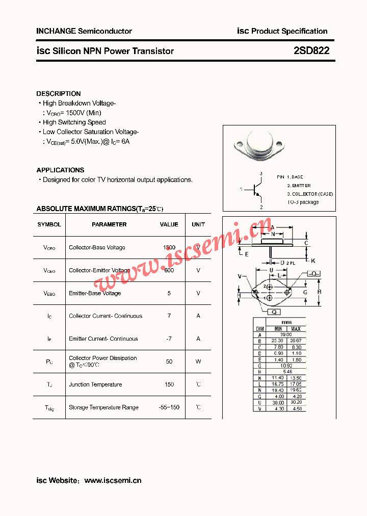 2SD822_4574797.PDF Datasheet