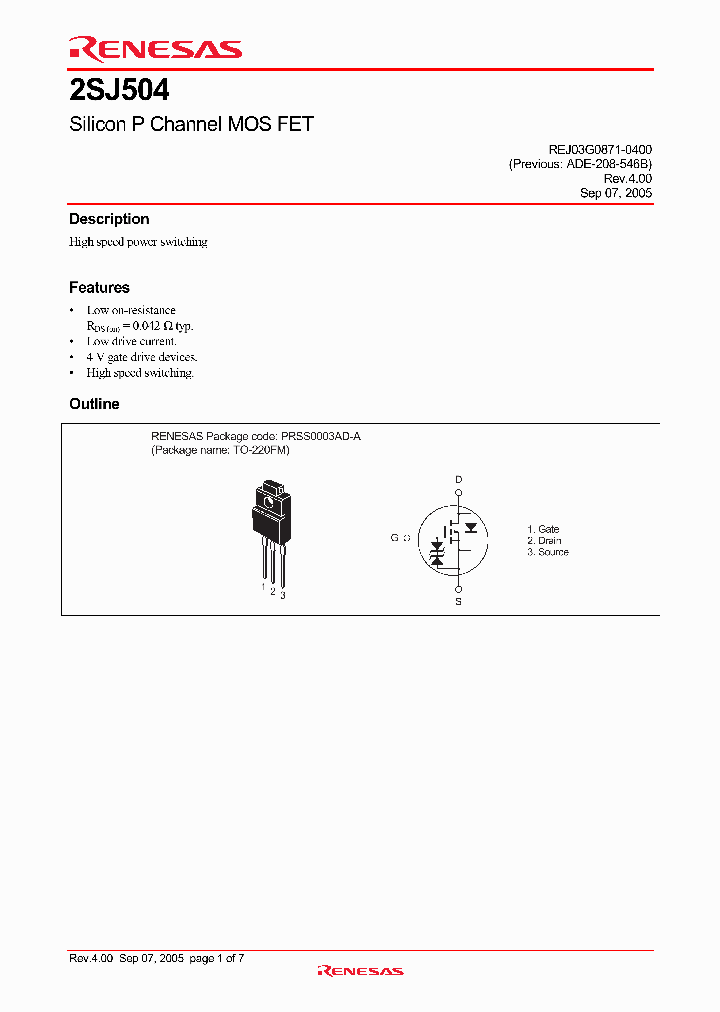 2SJ504_4461055.PDF Datasheet