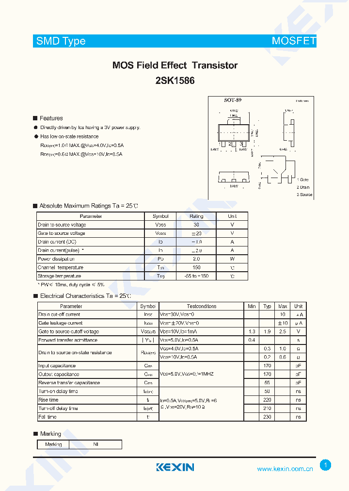 2SK1586_4336316.PDF Datasheet