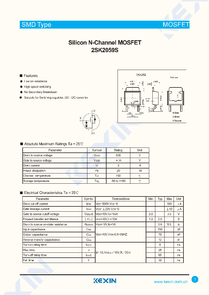 2SK2059S_4311908.PDF Datasheet