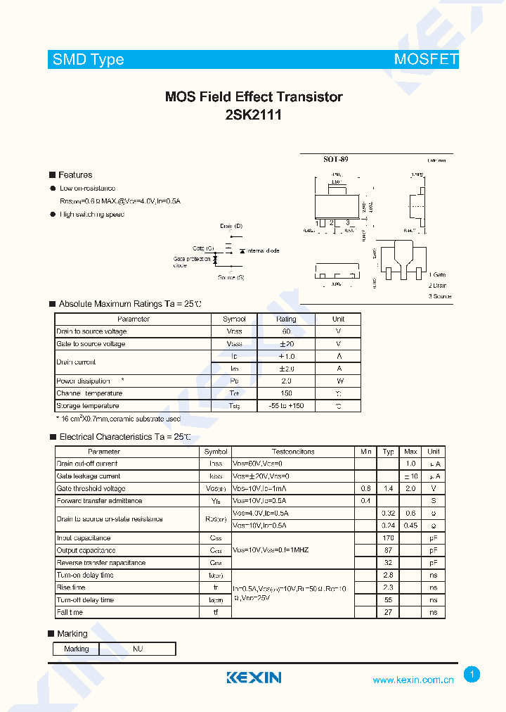 2SK2111_4320599.PDF Datasheet