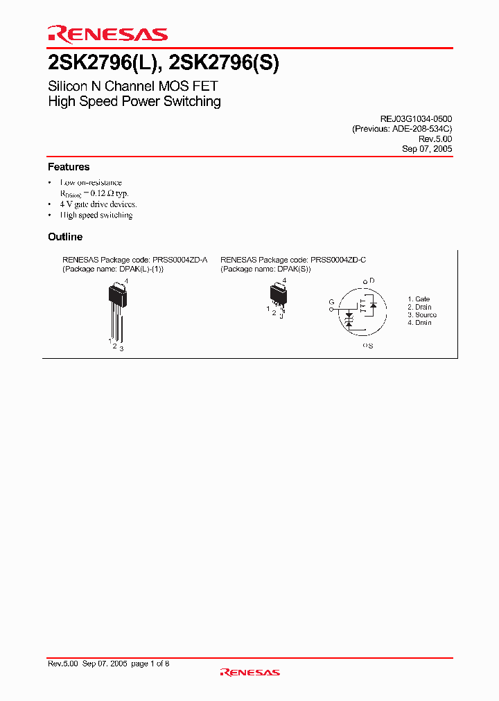 2SK2796STL-E_4325608.PDF Datasheet