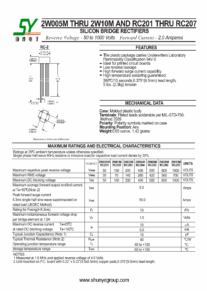 2W005MRC201_4550161.PDF Datasheet