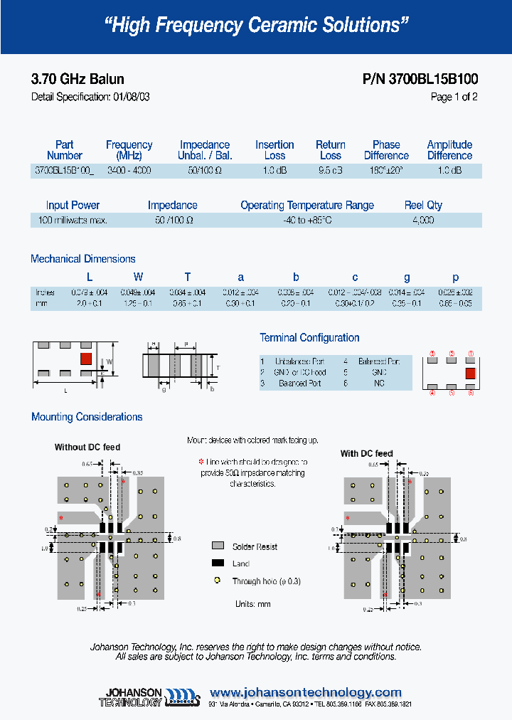 3700BL15B100_4623772.PDF Datasheet