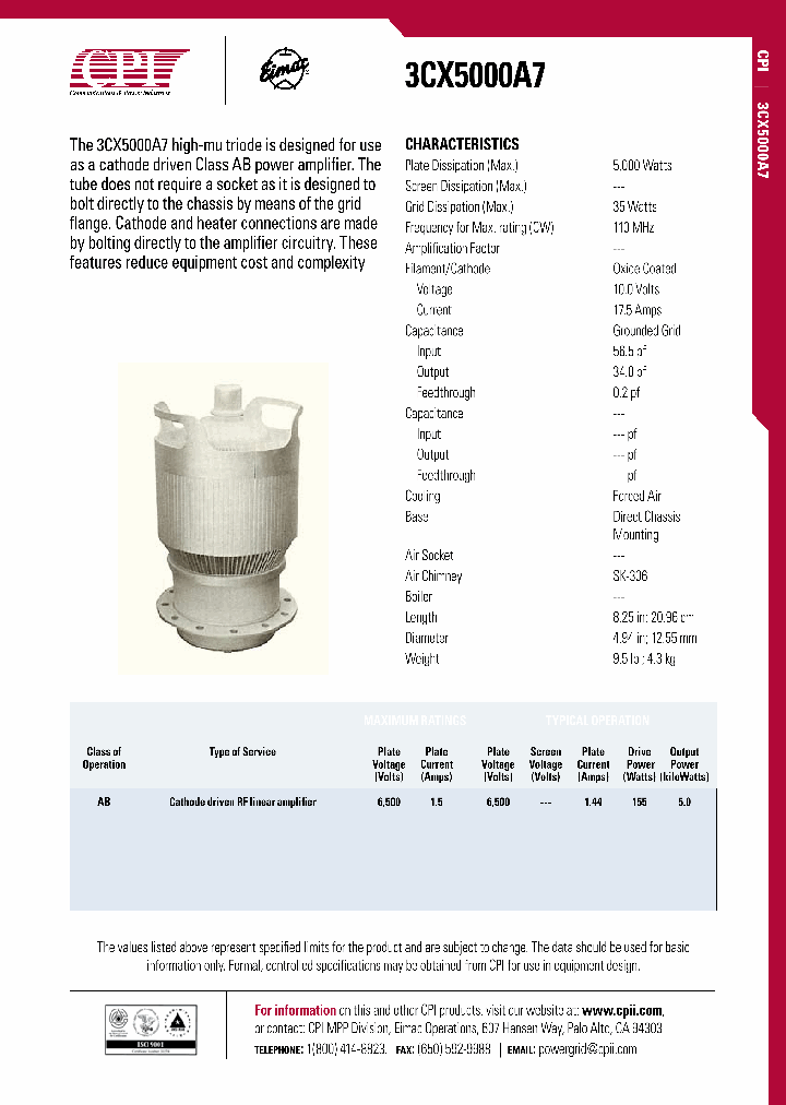 3CX5000A7_4820887.PDF Datasheet