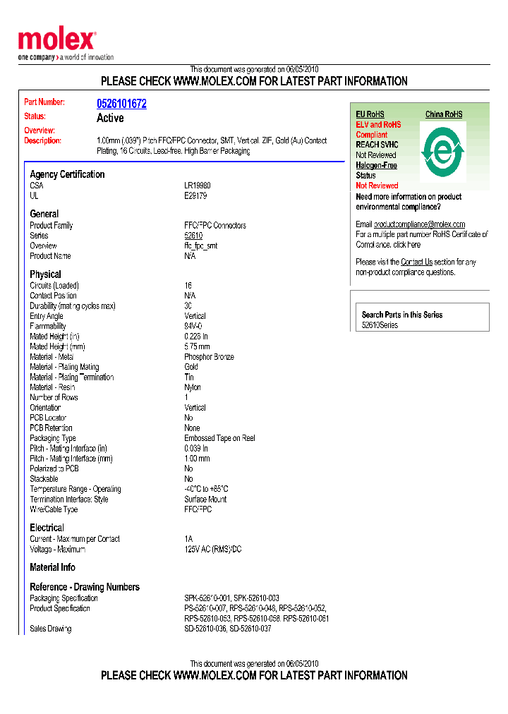 52610-1672_4874460.PDF Datasheet