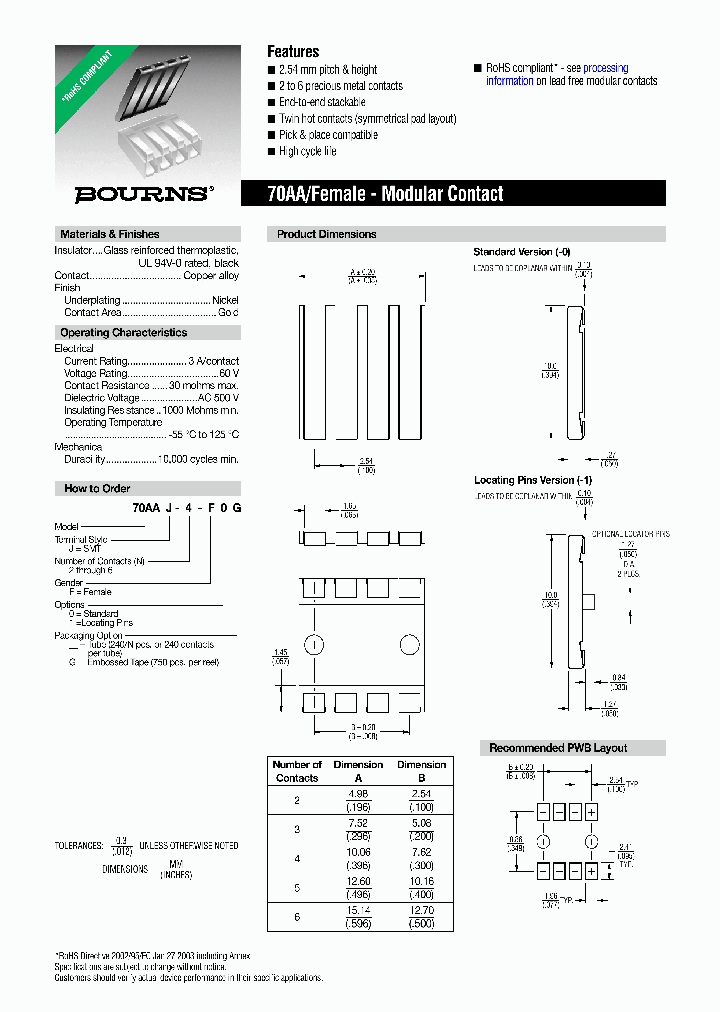 70AAJ-2-F0G_4675598.PDF Datasheet