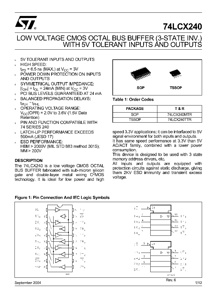 74LCX240_4222905.PDF Datasheet