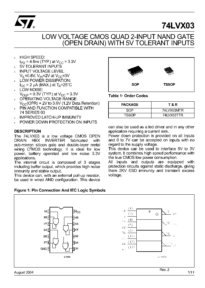 74LVX0304_4543183.PDF Datasheet