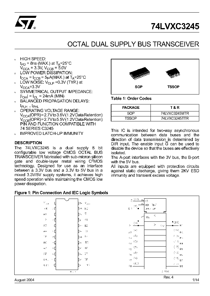 74LVXC3245MTR_4343006.PDF Datasheet