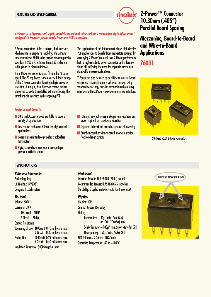 76001-0010_4675925.PDF Datasheet