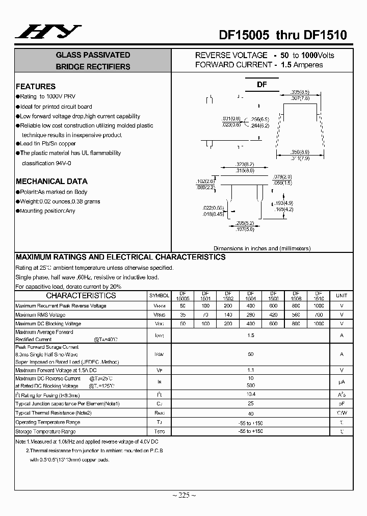 DF15005-DF1510_4504951.PDF Datasheet