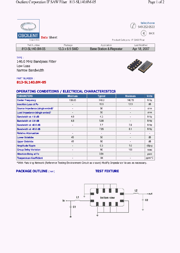 813-SL1400M-05_4529748.PDF Datasheet