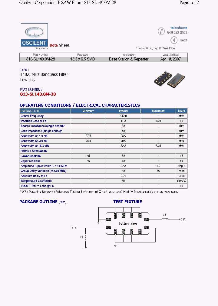 813-SL1400M-28_4529754.PDF Datasheet
