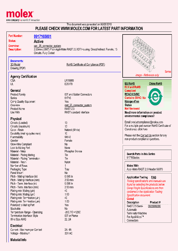 91716-5001_4857667.PDF Datasheet