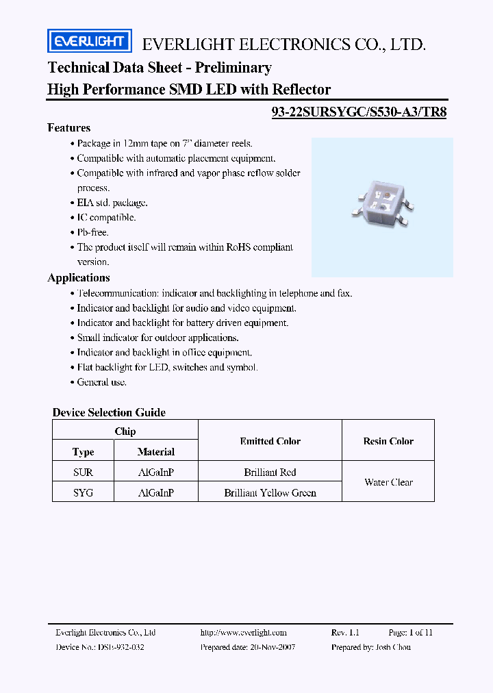 93-22SURSYGCS530-A3TR8_4667022.PDF Datasheet