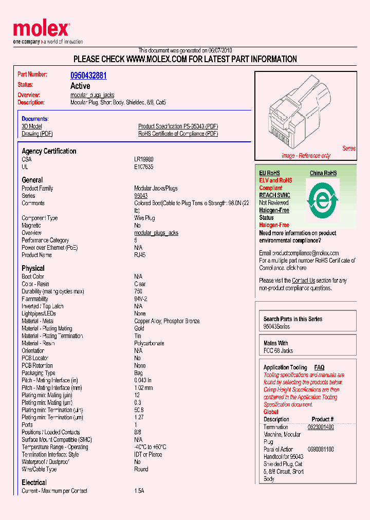 95043-2881_4918946.PDF Datasheet