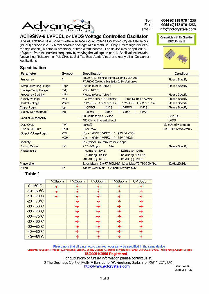 ACT9SKV-6_4489848.PDF Datasheet