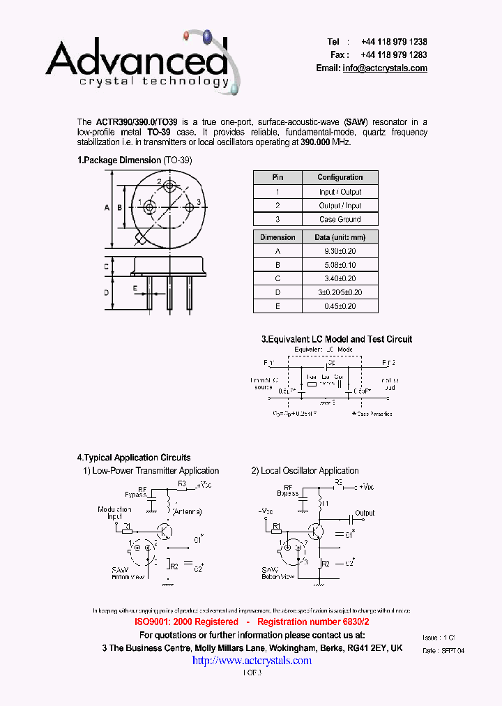 ACTR3903900TO39_4348938.PDF Datasheet