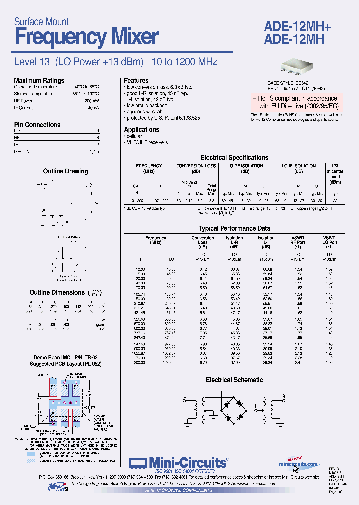 ADE-12MH_4167338.PDF Datasheet