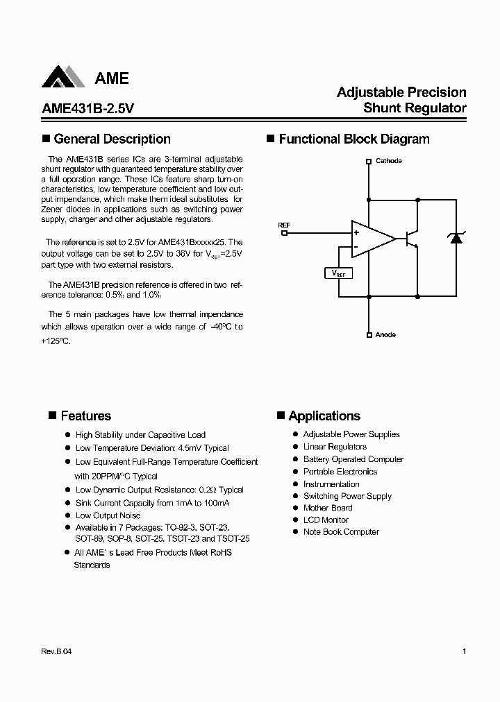 AME431BAJATA25Z_4444424.PDF Datasheet