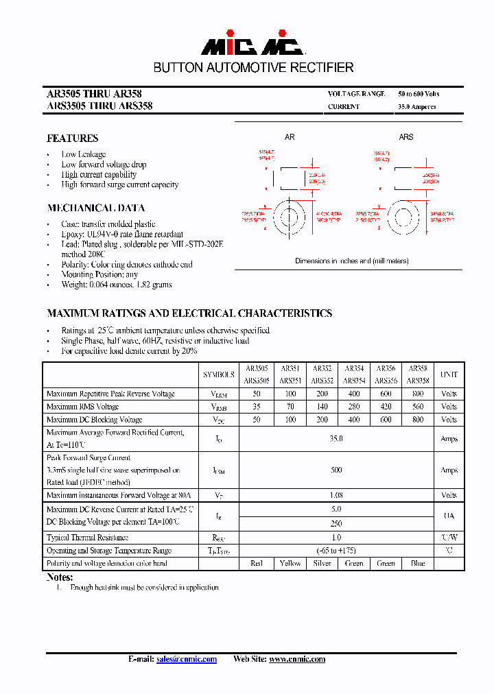 ARS3505_4490115.PDF Datasheet