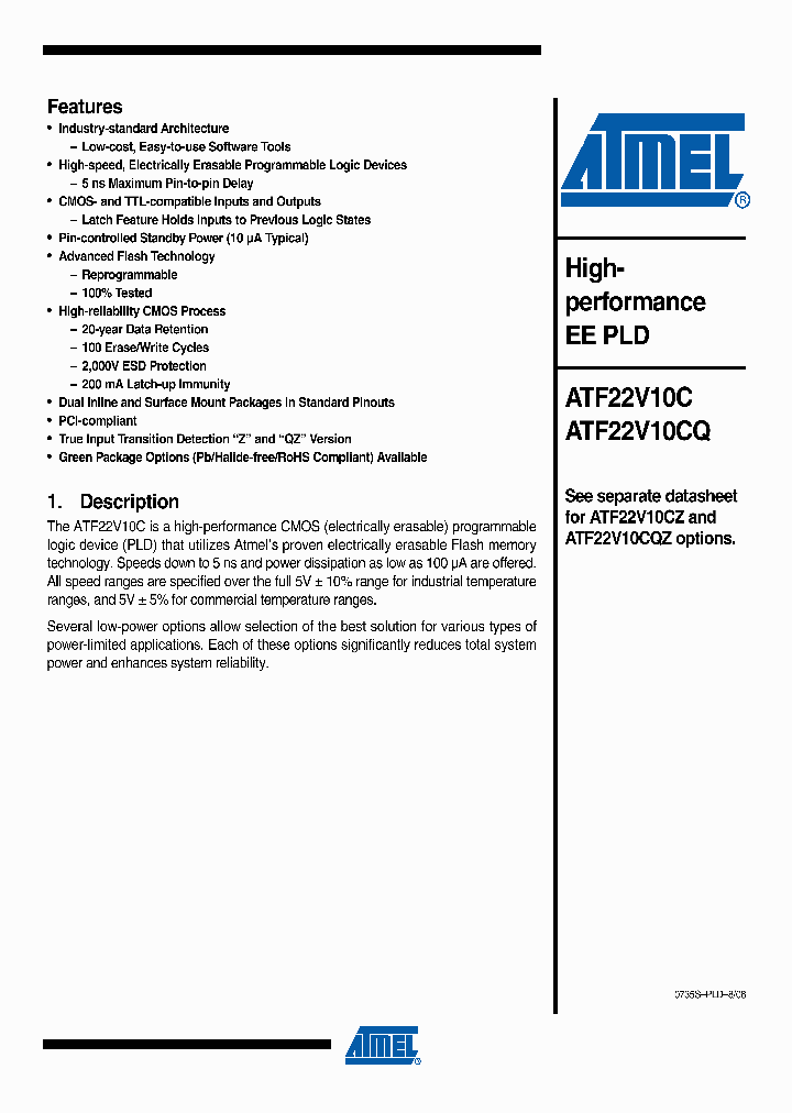 ATF22V10C-7SX_4534483.PDF Datasheet