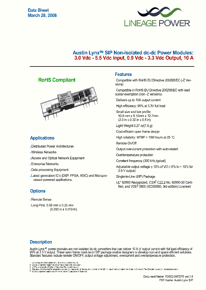 AXH010A0D_4540435.PDF Datasheet