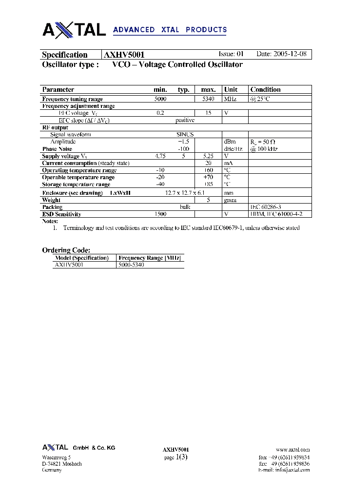 AXHV5001_4371254.PDF Datasheet