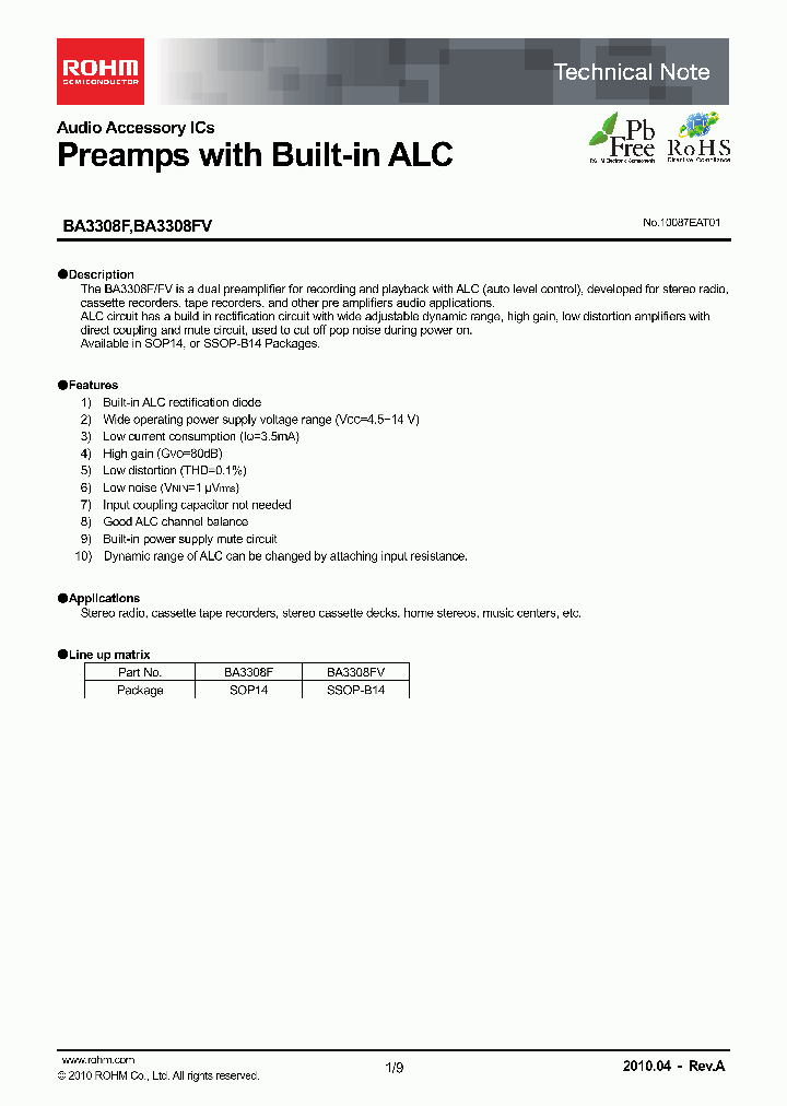 BA3308F-E2_4850401.PDF Datasheet