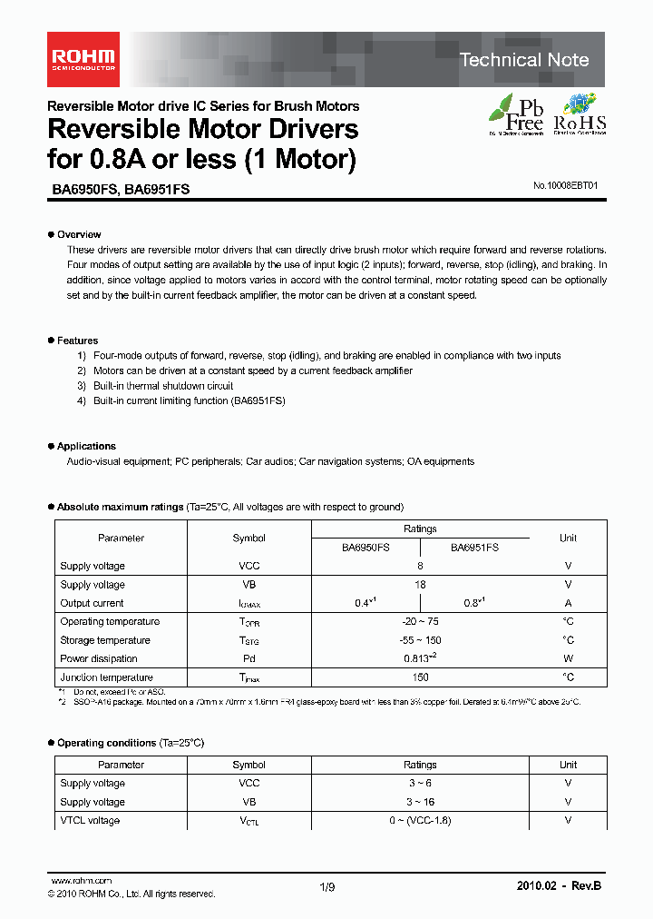 BA6950FS10_4571384.PDF Datasheet