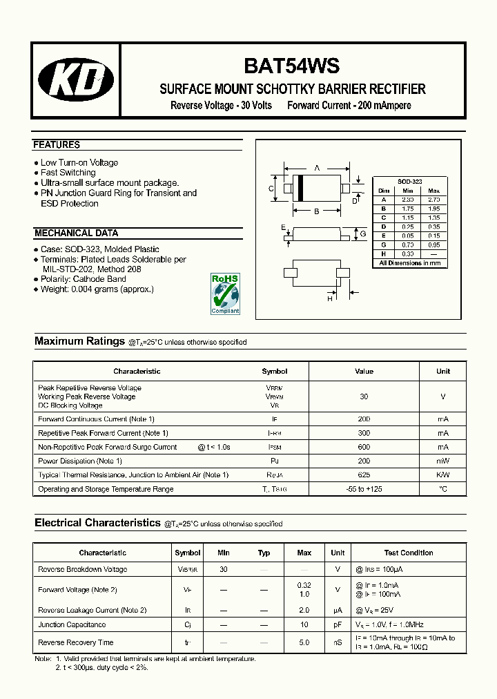 BAT54WS_4567858.PDF Datasheet