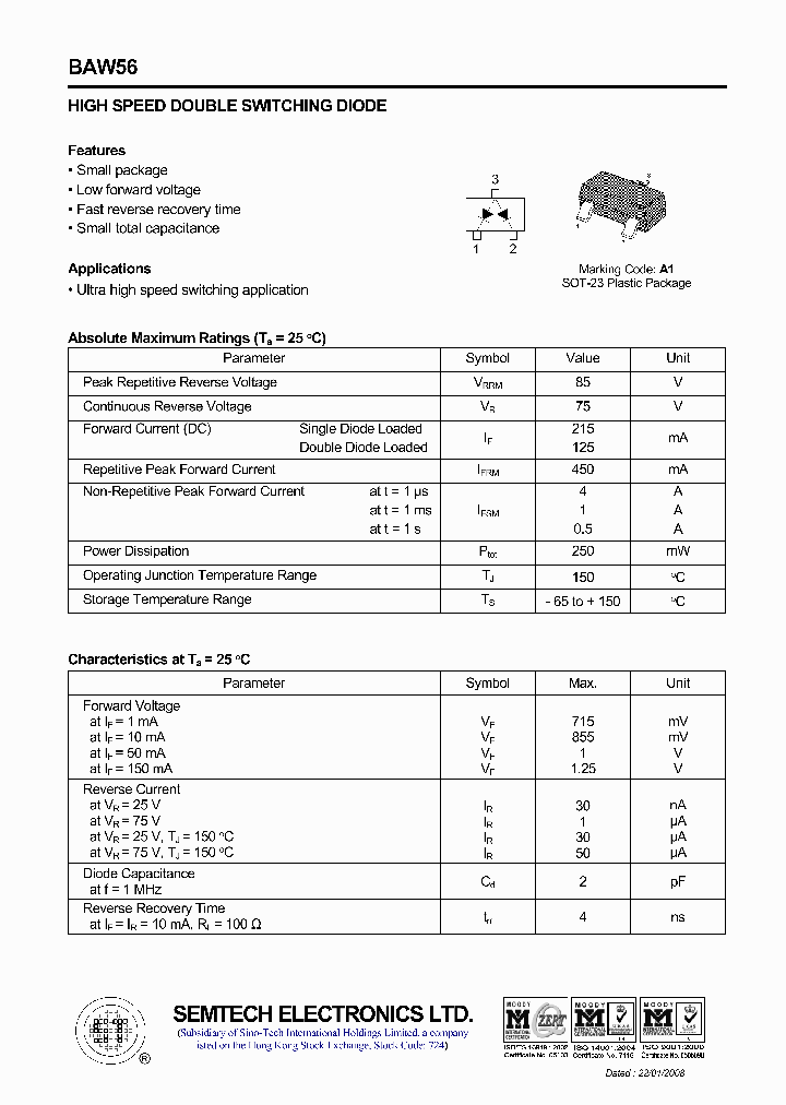 BAW56_4454664.PDF Datasheet