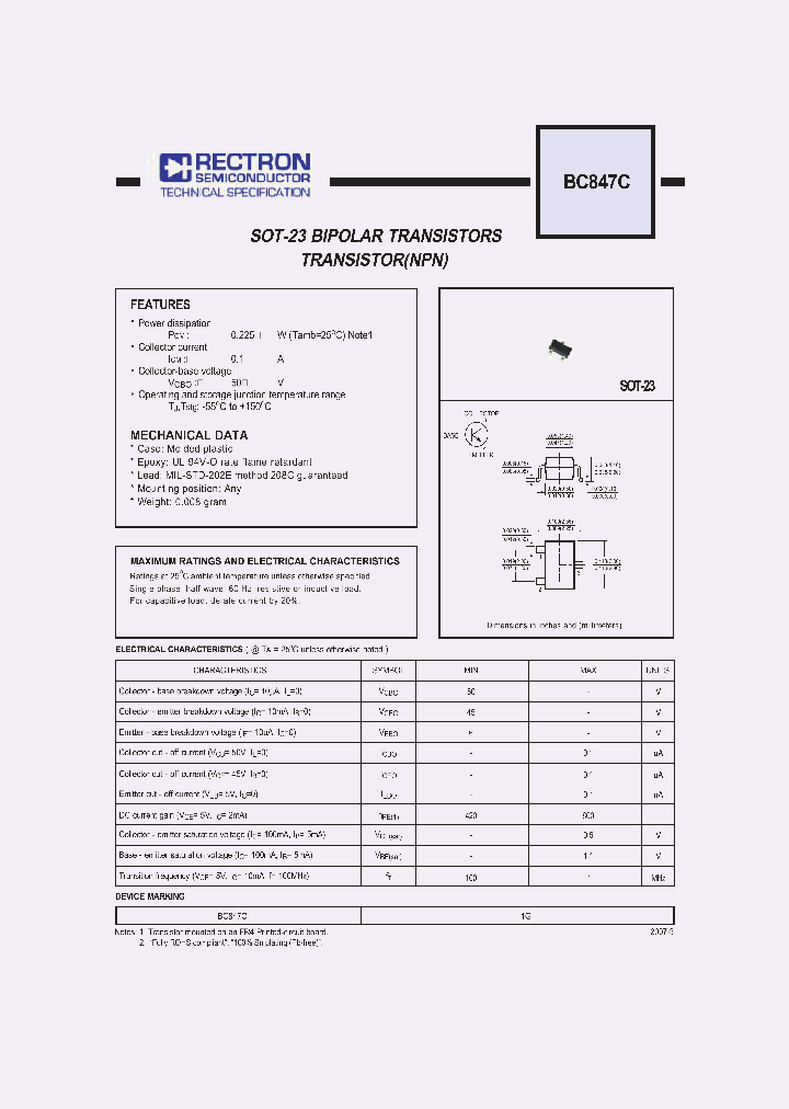 BC847C_4700681.PDF Datasheet