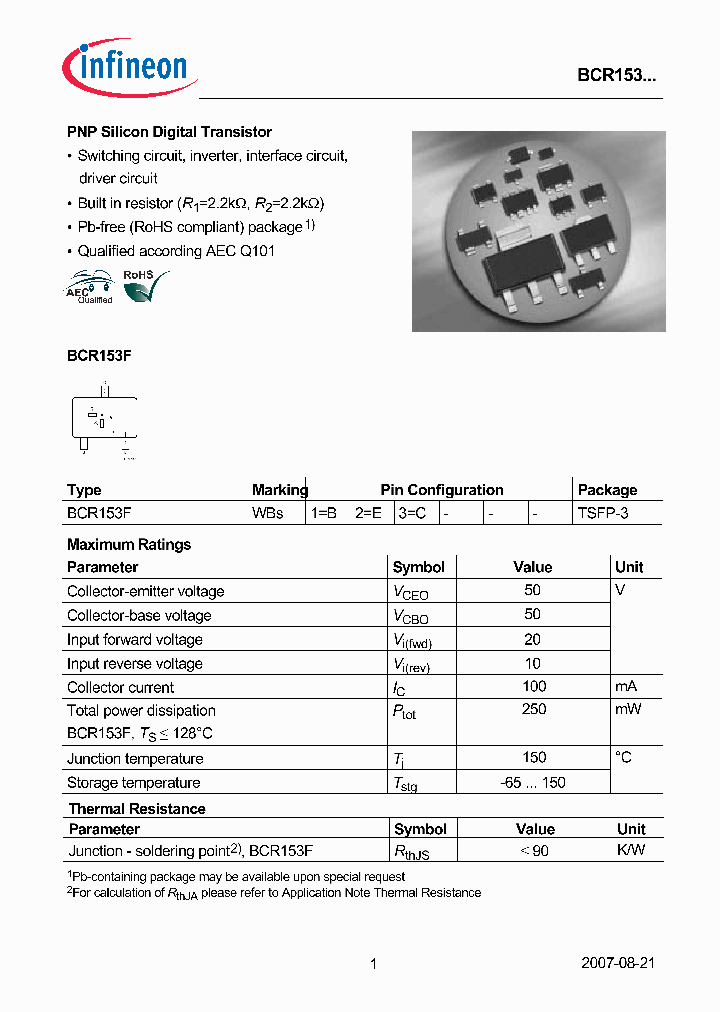 BCR15307_4918463.PDF Datasheet