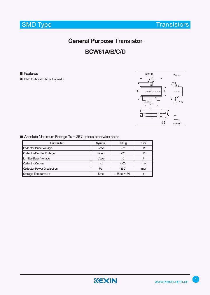 BCW61A_4285251.PDF Datasheet